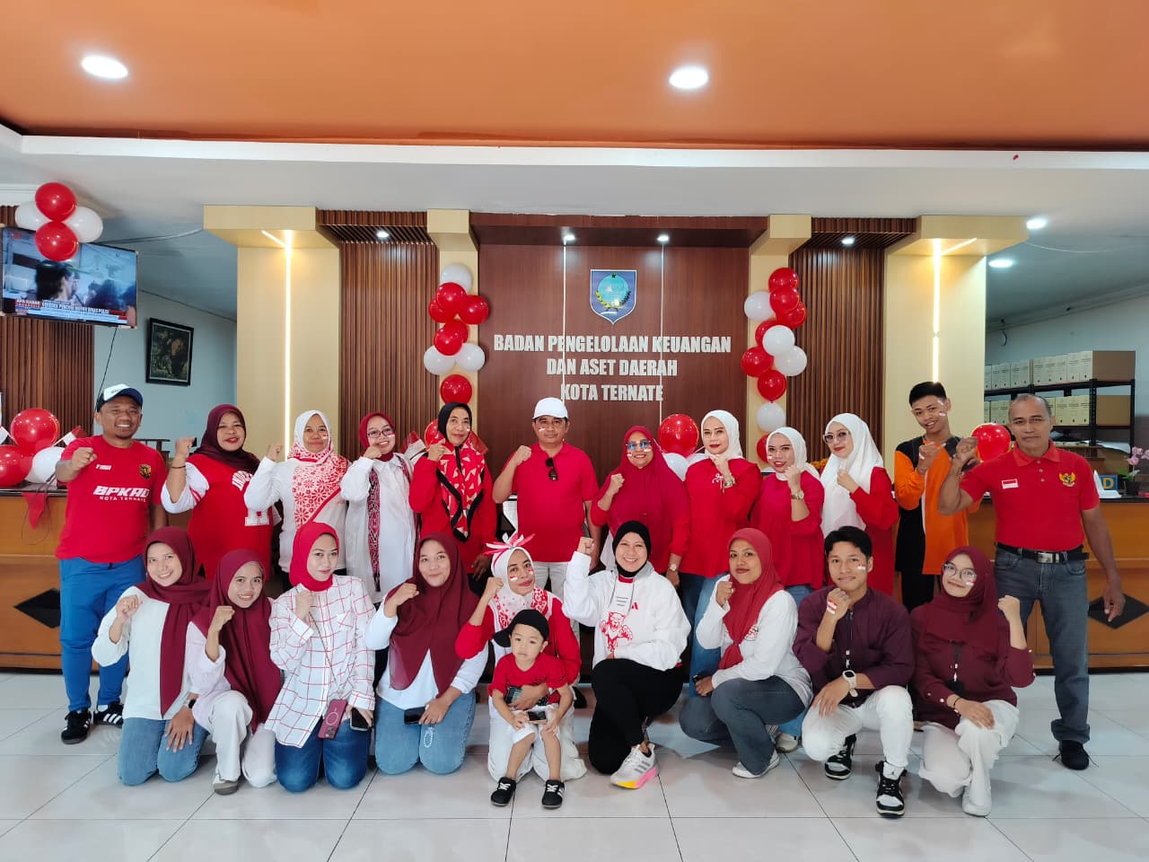 BPKAD Kota Ternate Gelar Lomba Meriahkan HUT ke-80 Kemerdekaan RI